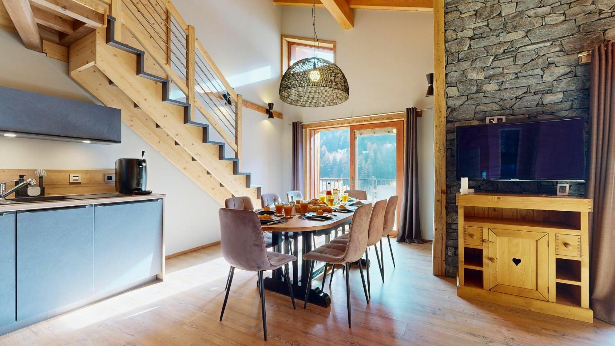 Chalet Grand Croix - Haut Standing - 8, 10 Pers Lanslebourg-Mont-Cenis Exteriér fotografie